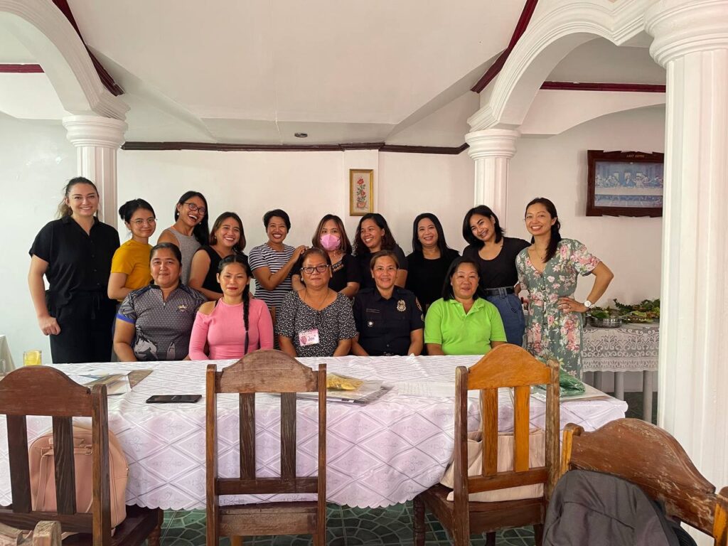 Women Local Humanitarian Leadership Local Workshop in Municipality of Del Carmen, Surigao del Norte PH